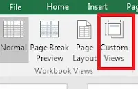 How to use Custom View Option in Excel in Hindi